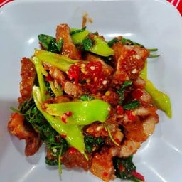 ผัดกระเพรา(กับข้าว)
