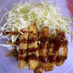 ข้าวหมูทอดทงคัทสึ