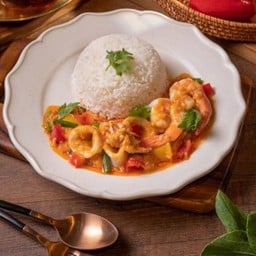 K49. ข้าวทะเลผัดไข่เค็ม