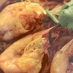 กุ้งนาอบวุ้นเส้น (ทวีชัย)