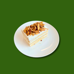 Almond Caramel Cream Cake