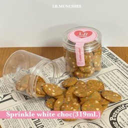 Sprinkle white choc