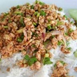 ข้าวลาบหมู