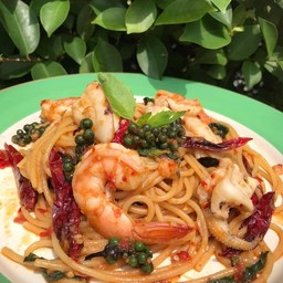 สปาเก็ตตี้ขี้เมากุ้ง