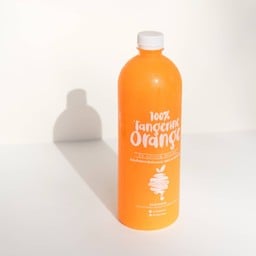 น้ำส้มเขียวหวานขนาด 1000ml (ฝาสีขาว ไม่มีเนื้อส้ม)