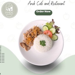 โปรโมชั่น (จานเดี่ยว) ข้าวไก่กระเทียม