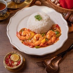 K61. ข้าวพริกเผากุ้ง