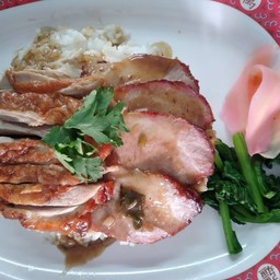 ข้าวเป็ด+หมูแดง