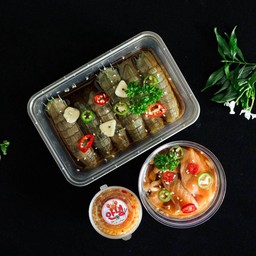 กั้งดอง + แซลม่อน