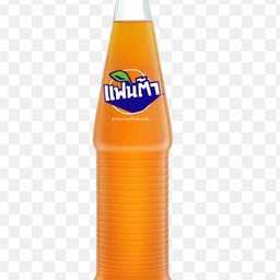 น้ำส้มแฟนต้า+น้ำแข็ง