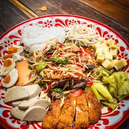 ตำไทย ถาด