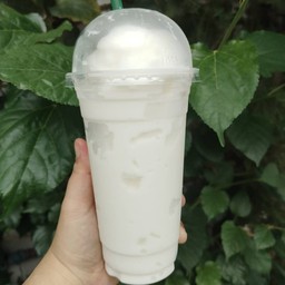 มะพร้าวนมสดปั่น