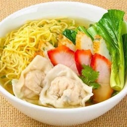 บะหมี่เกี๊ยว (ตากสิน19) ตลาดนัดวัดสุทธาราม