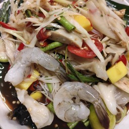 ตำป่ากุ้งสด
