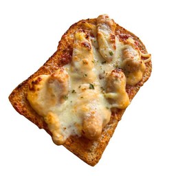 โทสต์โฮลวีต-ไส้กรอก-โฮมเมด