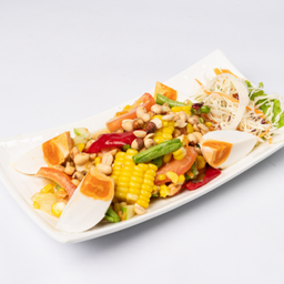 ตำข้าวโพดไข่เค็ม
