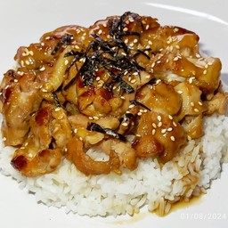 ข้าวไก่ย่างเทอริยากิ