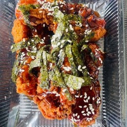 ไก่ซอสเกาหลี สาหร่าย