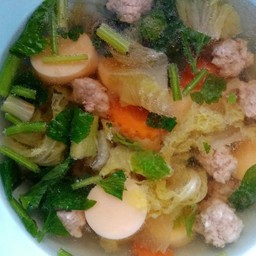 ต้มจืดเต้าหู้หมูสับ