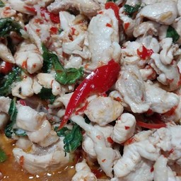 ผัดกระเพราไก่