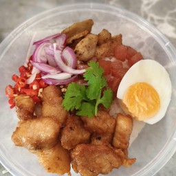 ข้าวขยำหมู