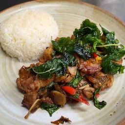 ข้าวกะเพราหมู