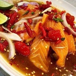 ตำเหลาแซลม่อน