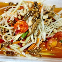 ตำไทยปลากรอบ