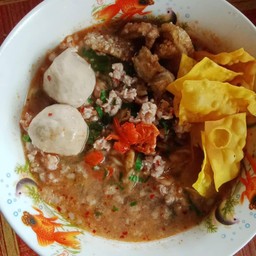 บะหมี่ต้มยำธรรมดา