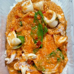 ข้าวห่อหมกทะเลไข่ข้น