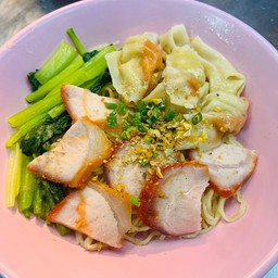 บะหมี่ - เกีี๊ยว หมูแดง
