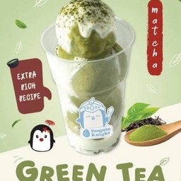 ไอศครีมเกล็ดหิมะ รสชาเขียว size L (4ลูก)