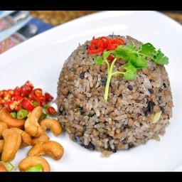 ข้าวผัดหนำเลี๊ยบ(มังสวิริติ)