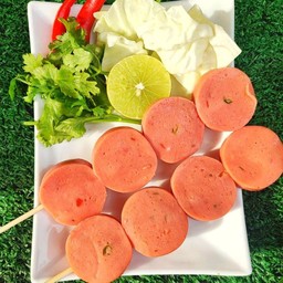 ไก่ยอพริก ย่าง