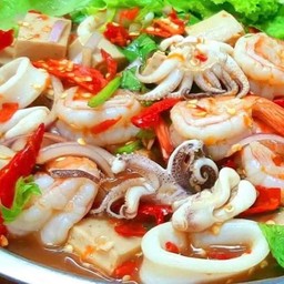 ยำวุ้นเส้นทะเล