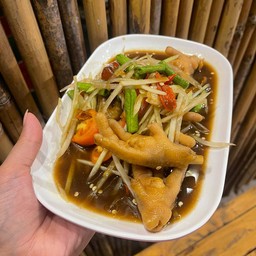 ตำตีนไก่