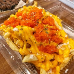 เฟรนฟรายชีส + ไข่กุ้ง