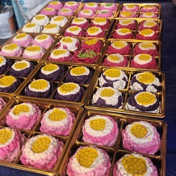 บัวสวรรค์ คละสีขนาดกล่อง4