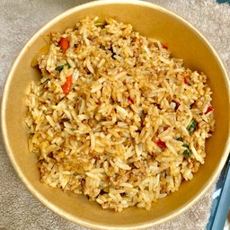 ข้าวกระเพราหมูคลุก