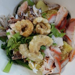 เกี๊ยวปูหมูแดง