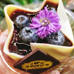 Cheese Cake Bluberry Sauce