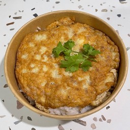 ข้าวไข่เจียวหมูสับ