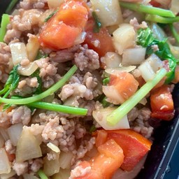 ข้าวเต้าหู้ไข่ทรงเครื่อง