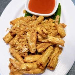 ไส้เป็ดทอดกระเทียม