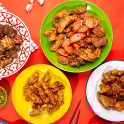 หมูทอดอู๊ดอิ๊ด เวียงโบราณ สาขาหนองหอย