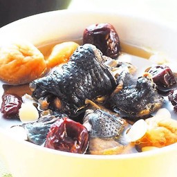 乌鸡汤ซุปไก่ดำ