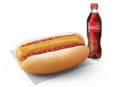 [อร่อยซ่ากับโค้ก] ฮอทดอก + โค้ก