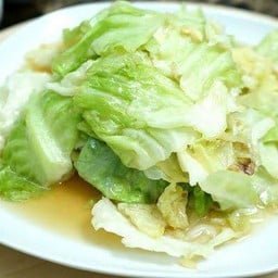 ข้าวกล่ำปลีน้ำปลา