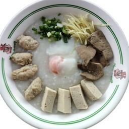 โจ๊กหมูไข่ลวก
