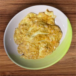 ข้าวไข่เจียวกุ้งสับ